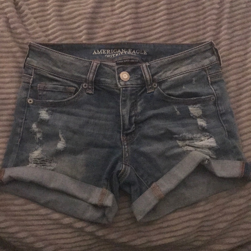 American Eagle midi shorts